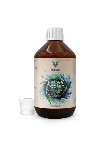 Natürliches Meerwasser mit Mineralien & Spurenelementen
