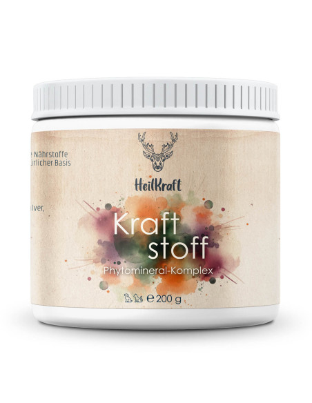 Mineralstoffe für Katze Hund und Pferd. 100% natürlich.