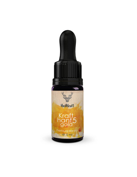 Krafthanf Gold 5 - Premium CBD Vollspektrum Hanf-Extrakt