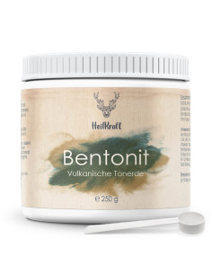 Heilkraft Bentonit Pulver – Reine Tonerde vulkanischen Ursprungs
