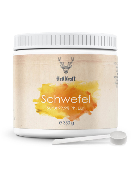 Heilkraft Anorganischer Schwefel 350g - Sulphur 99,9% Ph. Eur.