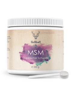 Heilkraft MSM 350g - Organischer Schwefel in höchster Reinheit