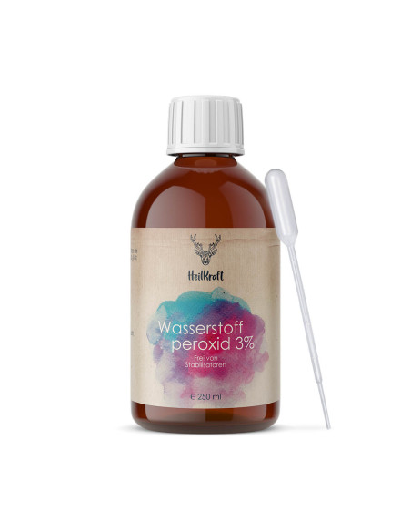 Naturecare Naturprodukte: HEILKRAFT - Wasserstoffperoxid 3% - unstabilisiert 250ml
