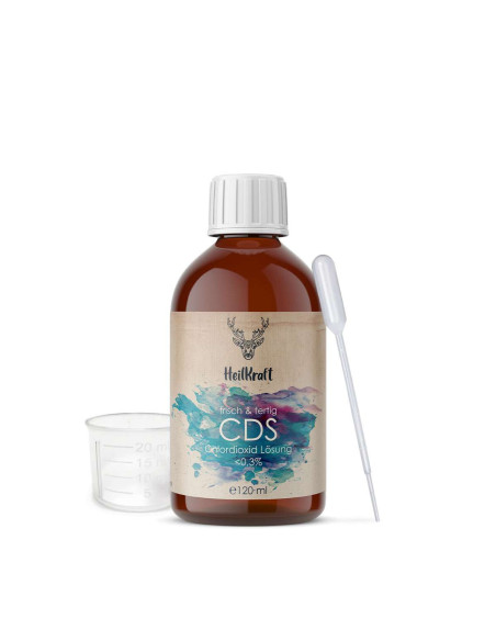 Naturecare Naturprodukte: HEILKRAFT - CDS – Chlordioxid-Wasseraufbereitung 120ml