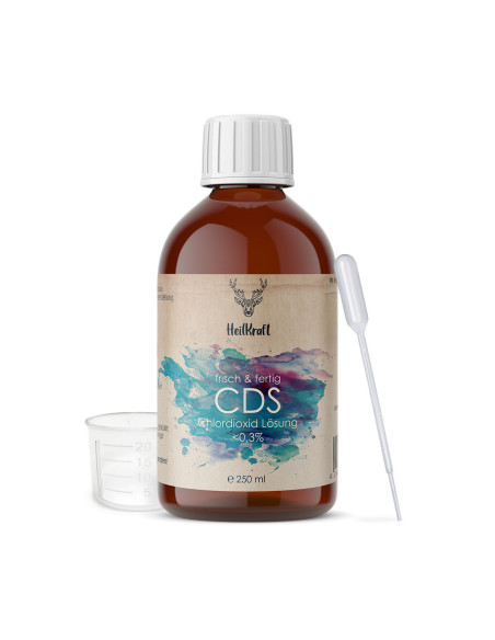Heilkraft CDS Chlordioxid 250ml | Wasseraufbereitung