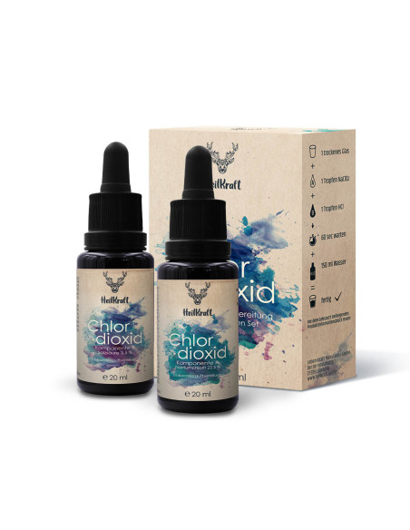 Naturecare Naturprodukte: HEILKRAFT - Chlordioxid-Trinkwasseraufbereitung 40ml