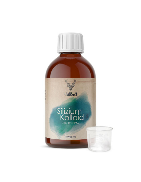 Naturecare Naturprodukte: Heilkraft - Silizium Kolloid 50.000ppm, 250ml