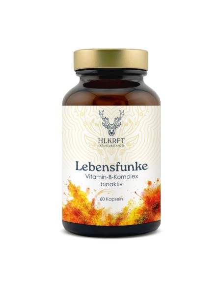 Heilkraft Vitamin B-Komplex Lebensfunke-Hochdosiert & Bioaktiv