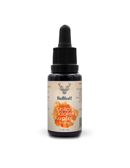 Kolloidales Kupfer Plasma 30ml kaufen | 99,99% reines Kupfer