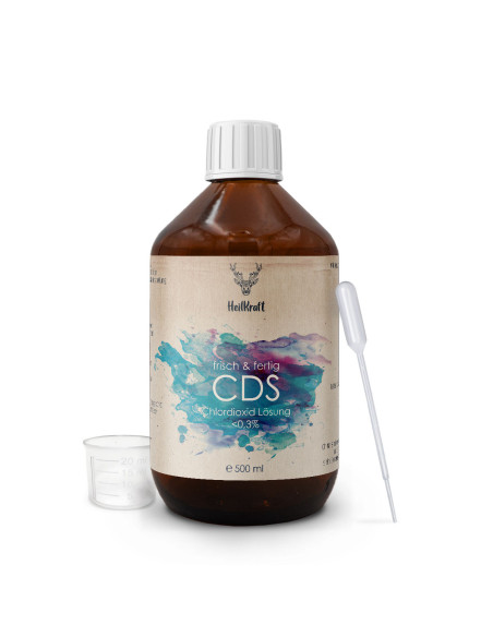 Naturecare Naturprodukte: HEILKRAFT - CDS – Chlordioxid-Wasseraufbereitung 500ml