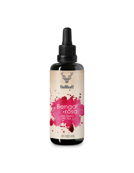 Bengalrosa 10% Lösung in 10% DMSO | Heilkraft - 100ml
