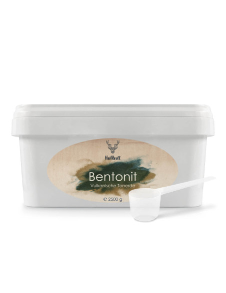 Heilkraft Bentonit 2,5kg | Tonerde vulkanischen Ursprungs