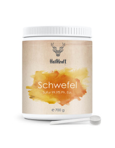Heilkraft Anorganischer Schwefel 700gr - Sulphur 99,9% Ph. Eur.