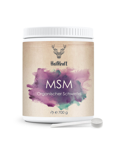 HEILKRAFT MSM - Organischer Schwefel - vom Schweizer Onlineshop
