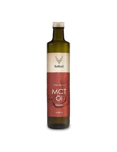 HEILKRAFT Premium MCT-Öl auf Kokosbasis 500ml