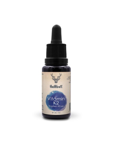 Heilkraft MK7 Vitamin K2 Tropfen | 30ml Flasche vegan