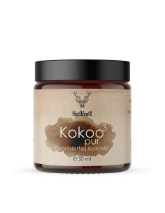 Heilkraft Kokoo³ pur | Reines ozonisiertes Kokosöl | Kaufen