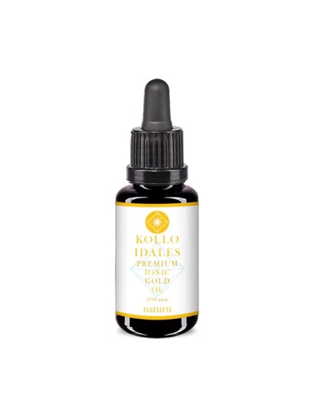 Naturu Kolloidales Gold Öl Serum 20ml | Hochreine Hautpflege