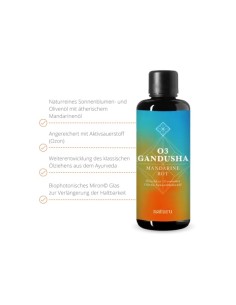 Naturu O³ Gandusha Ölziehen Mandarine Rot 100ml 2