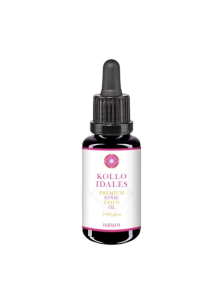 Naturu Kolloid Serum - Eisen Öl 1000 PPM | Hochreines Eisen