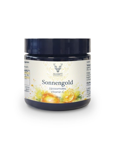 Heilkraft Sonnengold – Liposomales Vitamin C Pulver 150g