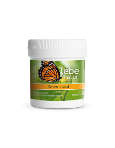 lebe natur® Selen + Jod + L-Phenylalanin - 60 Kapseln