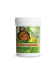 lebe natur® Ashwagandha 90 Kapseln | Natürliche Balance