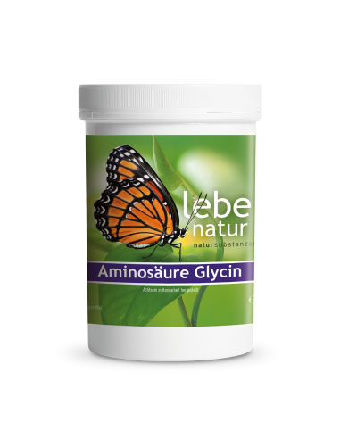Lebe Natur Aminosäure Glycin Pulver 600g | Rein & Hochwertig
