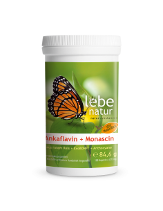 lebe natur® Ankaflavin + Monascin 180 Kaps. | Mit ExoBDNF®