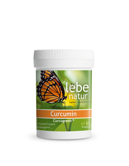 Curcumin 90 Kapseln | lebe natur® Kurkuma Extrakt