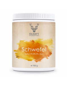 Heilkraft Anorganischer Schwefel 700gr - Sulphur 99,9% Ph. Eur.