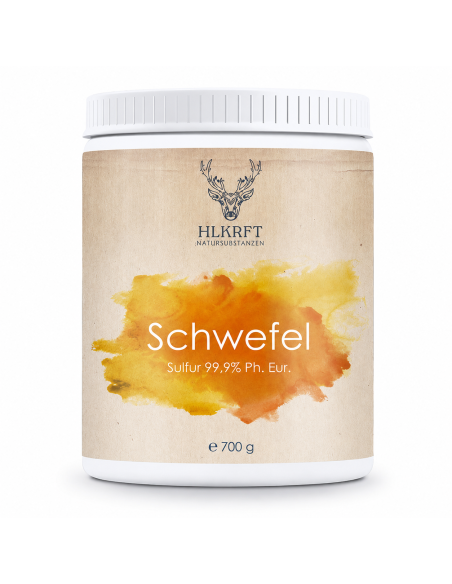 Heilkraft Anorganischer Schwefel 700gr - Sulphur 99,9% Ph. Eur.