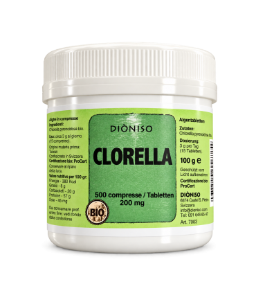 Chlorella 500 Tabletten – 100 % Chlorella | Naturecare