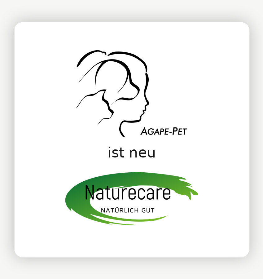 Agape-pet ist jetzt Naturecare.ch